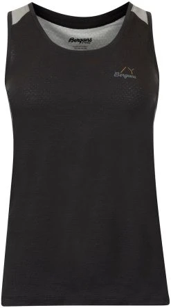 Bergans Of Norway Y LightLine Merino Top Women Dark Shadow Grey/Pearl Grey