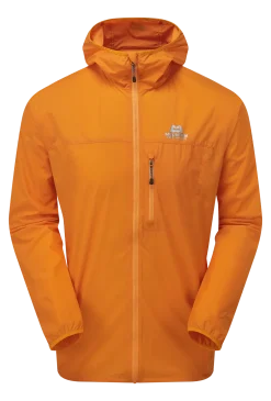 Mountain Equipment Aerofoil Full Zip Mens Jacket EMBER