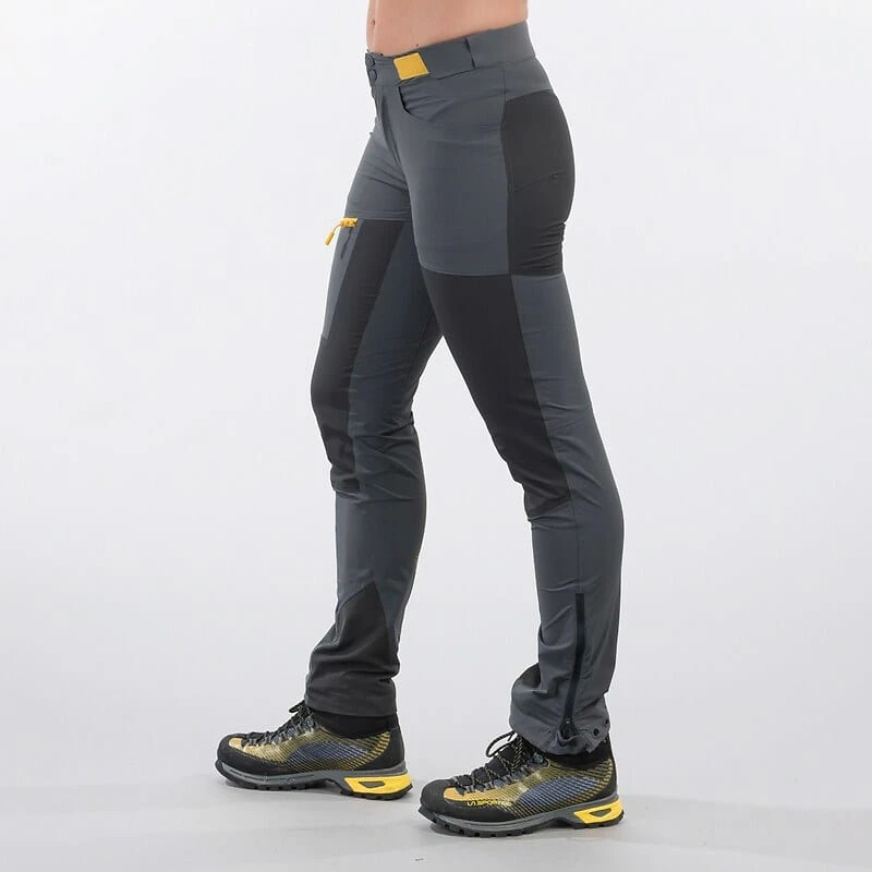 Bergans Of Norway Cecilie Mtn Softshell Pants Solid DkGrey/SolidChar/LtGoldY - Bilde 3