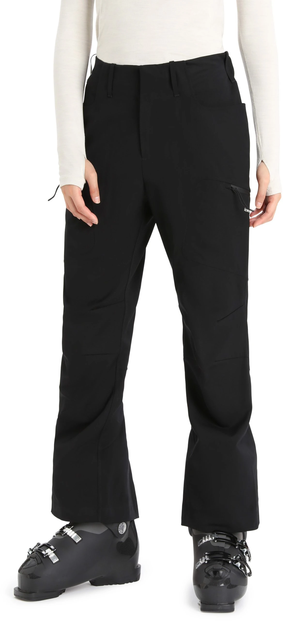 Icebreaker W Merino Shell+ Pants IB001/BLACK - Bilde 2