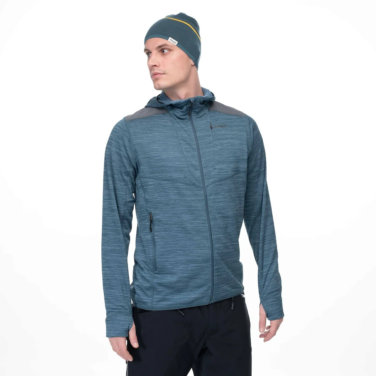 Bergans Of Norway Rabot Active Mid Hood Jacket Orion Blue - Bilde 3