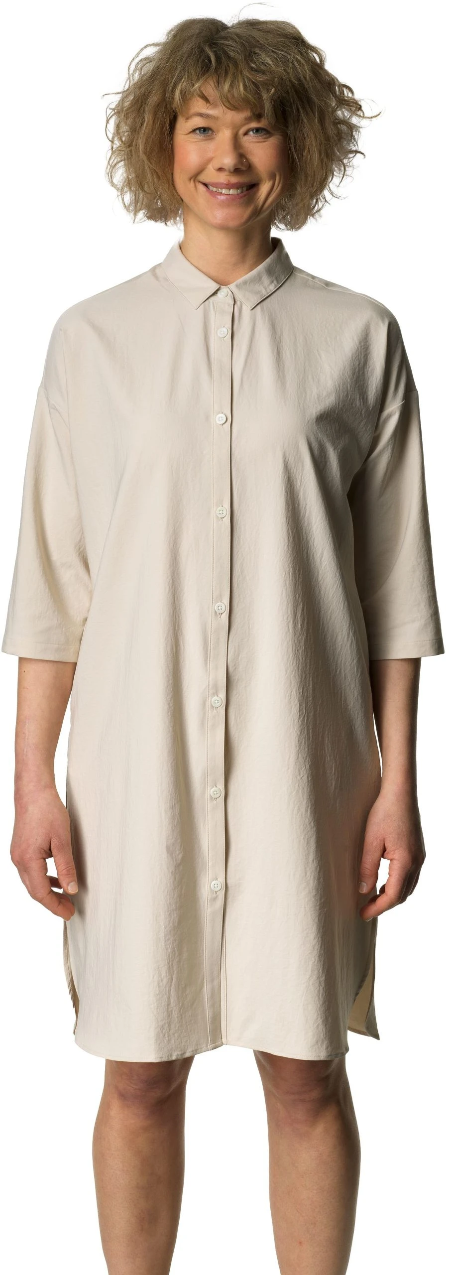 Houdini Route Shirt Dress Ws Foggy Mountain - Bilde 2