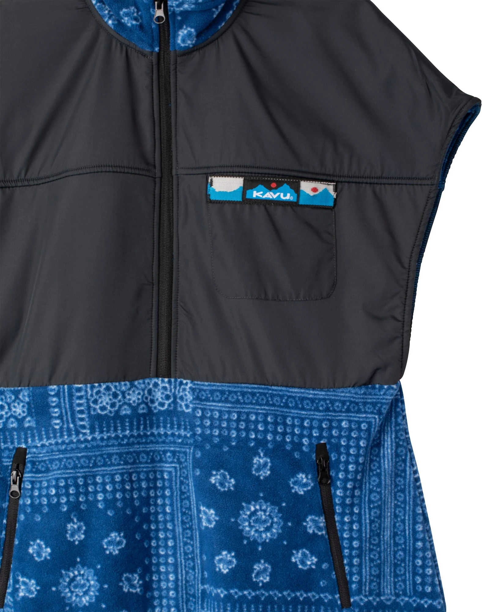 KAVU Neve BLUE BANDANA - Bilde 3