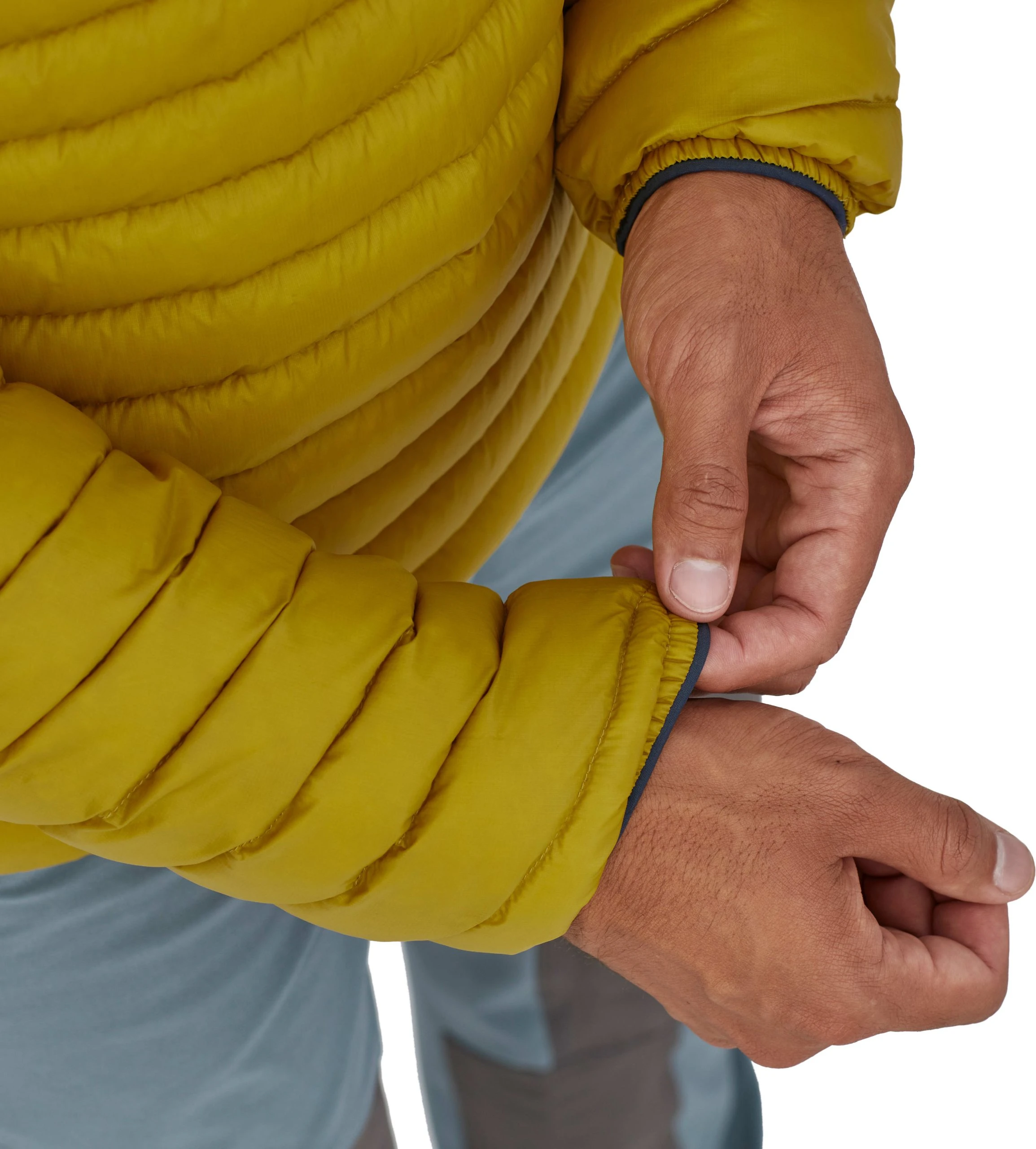 Patagonia M's AlpLight Down P/O Textile Green - Bilde 4