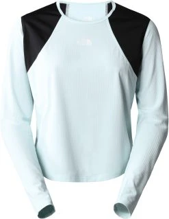 The North Face W Lightbright L/S Tee SKYLIGHT BLUE/TNF BLACK