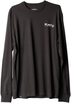 KAVU LS Etch Art BLACK LICORICE