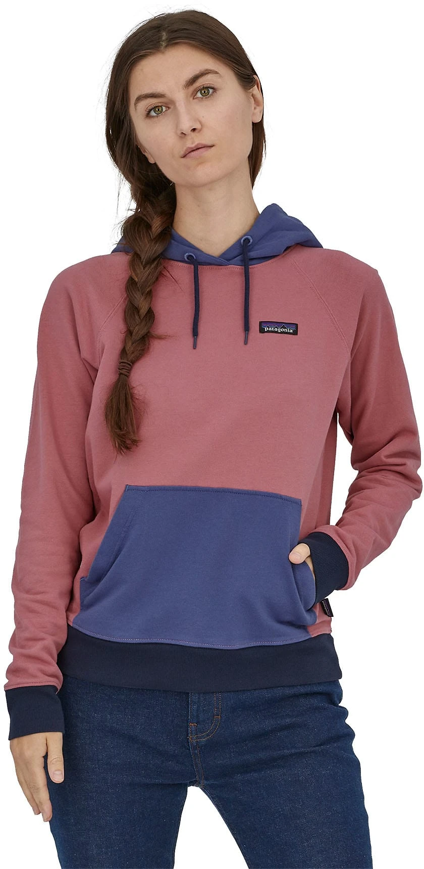 Patagonia P-6 Organic Hoody Dame Light Star Pink - Bilde 2