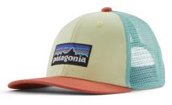 Patagonia K's Trucker Hat P-6 Logo: Isla Yellow