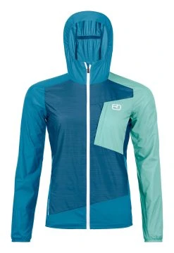 Ortovox Windbreaker Jacket W PETROL BLUE