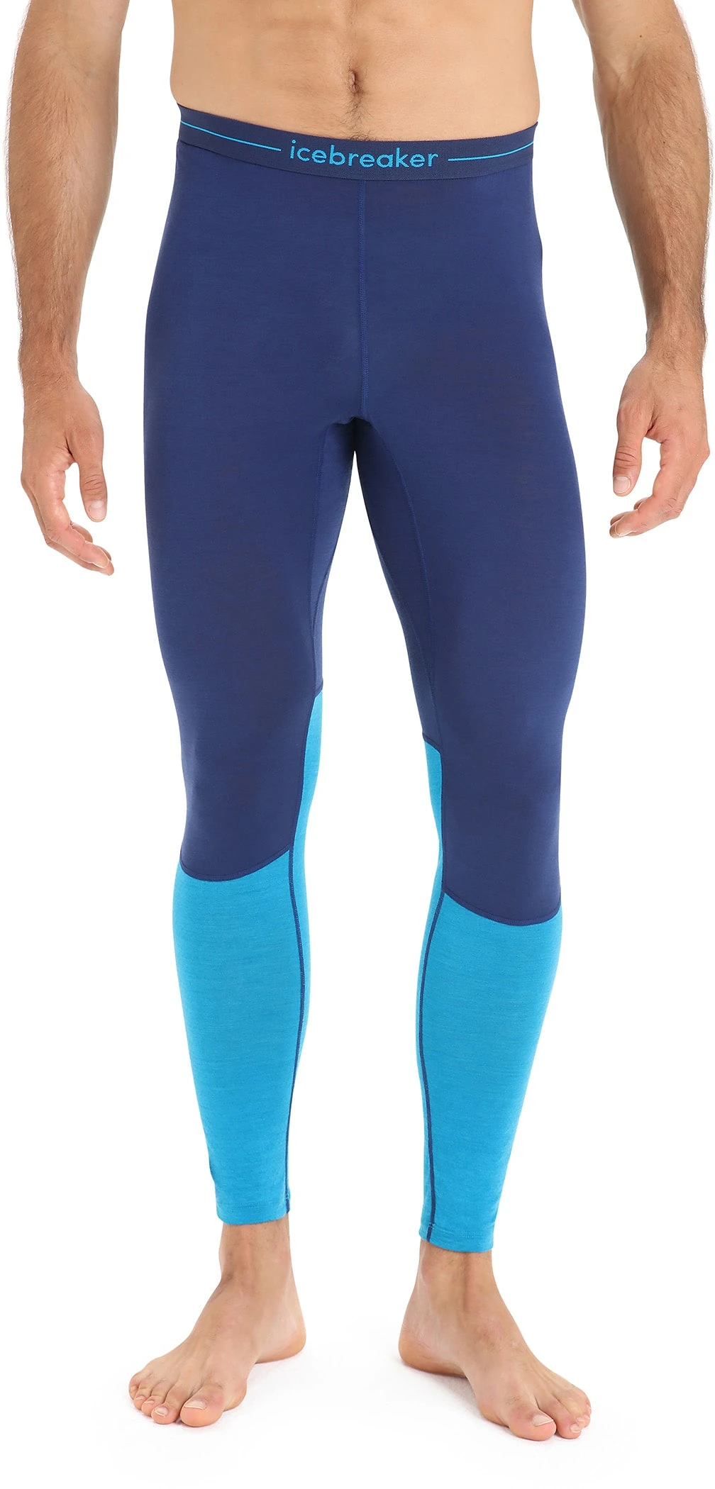 Icebreaker Men 125 ZoneKnit+ Leggings GEO BLUE/ROYAL NAVY/CB - Bilde 3