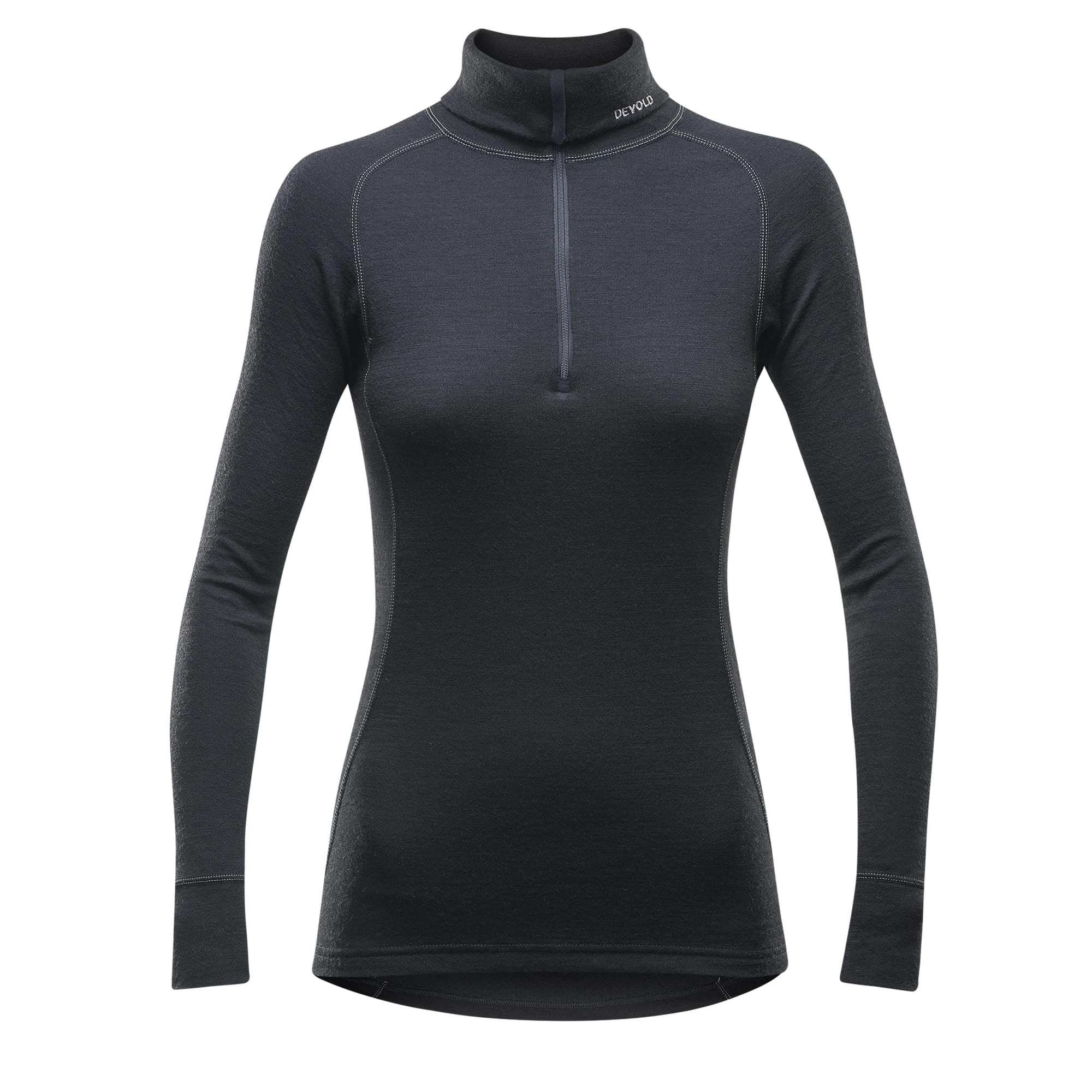 Devold DUO ACTIVE WOMAN ZIP NECK 951A/BLACK