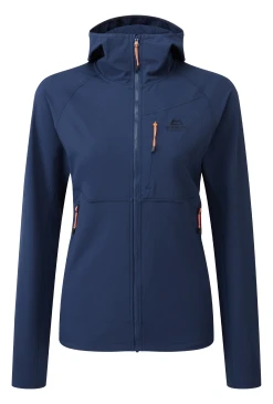 Mountain Equipment Arrow Hooded Wmns Jacket Medieval Blue