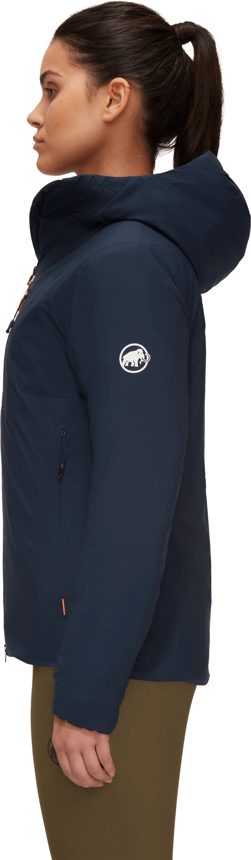 Mammut Rime IN Flex Hooded Jacket Ws Marine-black - Bilde 4