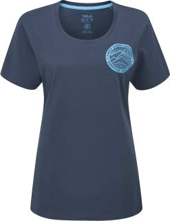 Rab Stance 3 Peaks Tee Wmns Deep Ink