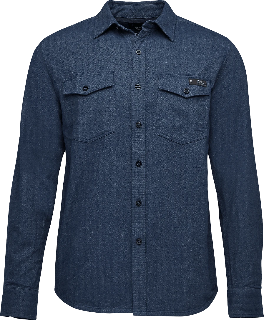 Black Diamond M Sentinel LS Flannel Shirt 4060/Indigo Heather