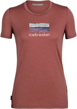 Icebreaker W Tech Lite II SS Tee Trailhead IB342/GRAPE