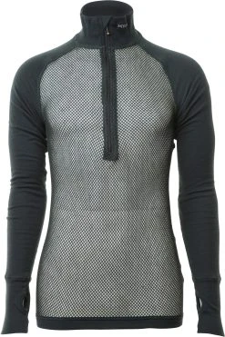 Brynje Arctic Zip Polo Combatshirt BLACK