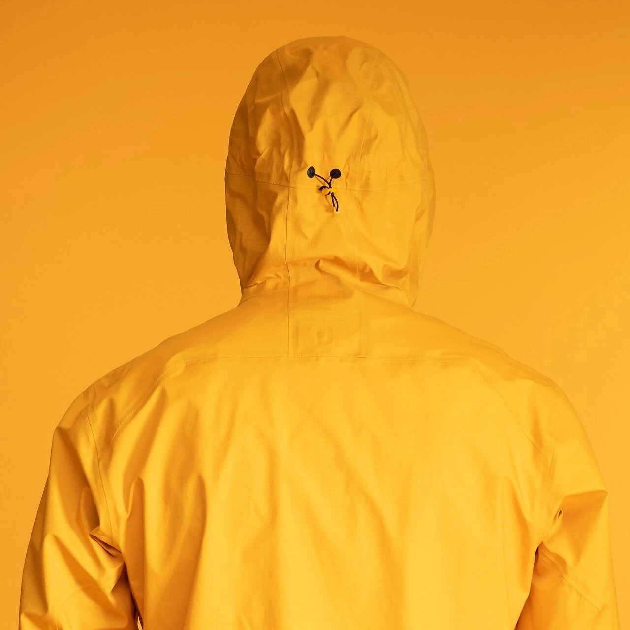 Bergans Of Norway Y LightLine Air 3L Shell Jacke Mango Yellow/Dark Shadow Grey - Bilde 5