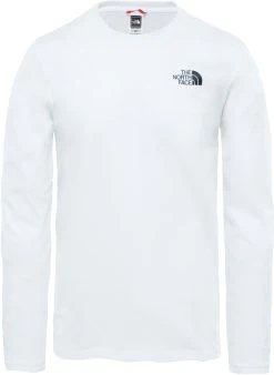 The North Face M L/S Easy Tee TNF White