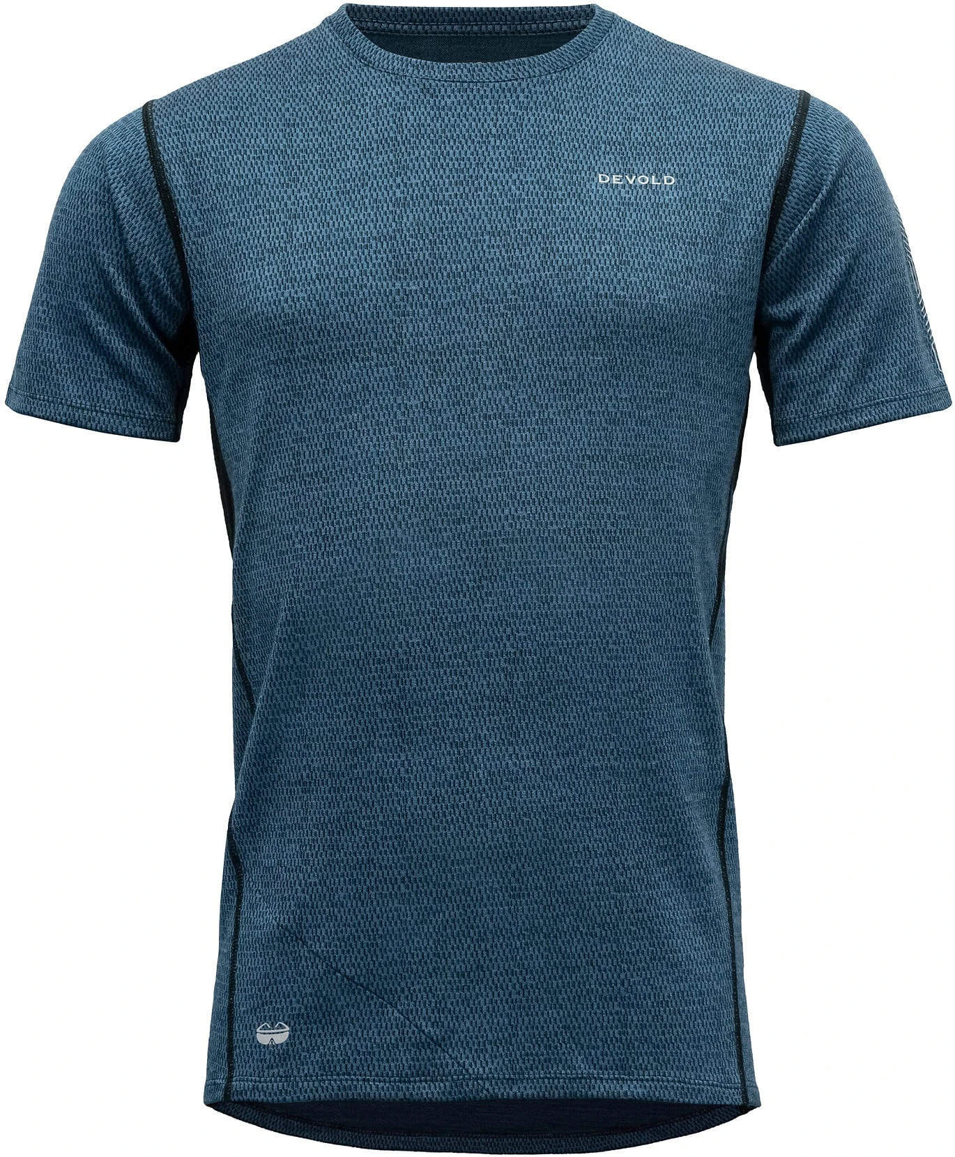 Devold Kløvstien Merino Tee Herre BLUE