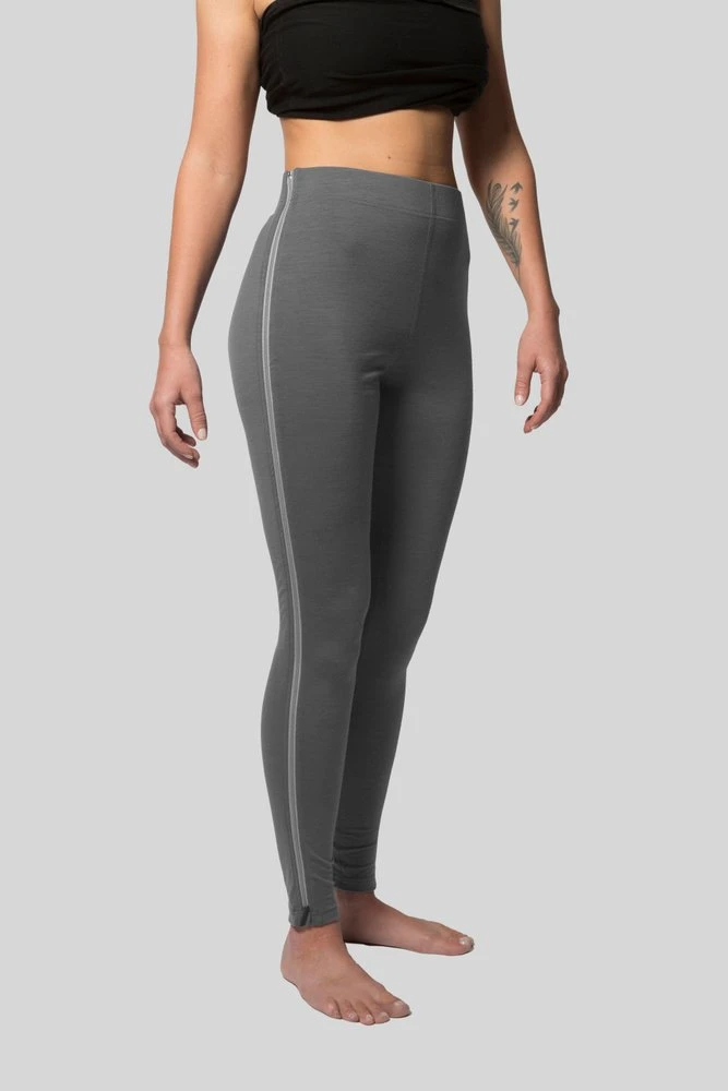 Northern Playground Ziplongs Long Wool GREY