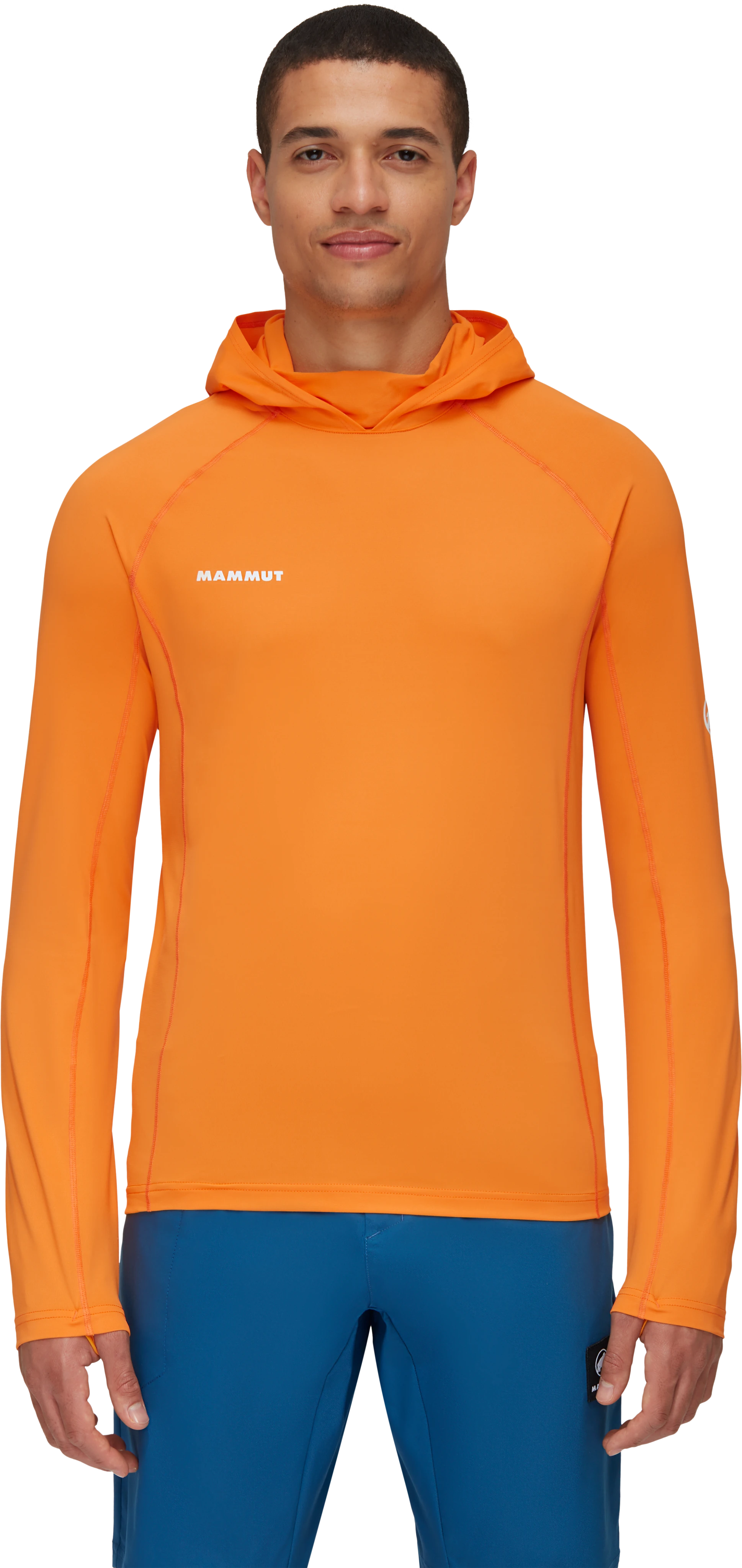 Mammut Selun FL Sun Hoody Men Tangerine - Bilde 4