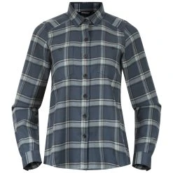 Bergans Of Norway Tovdal W Shirt Orion Blue/Misty Forest Check