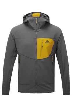 Mountain Equipment Arrow Hooded Mens Jacket Anvil Grey