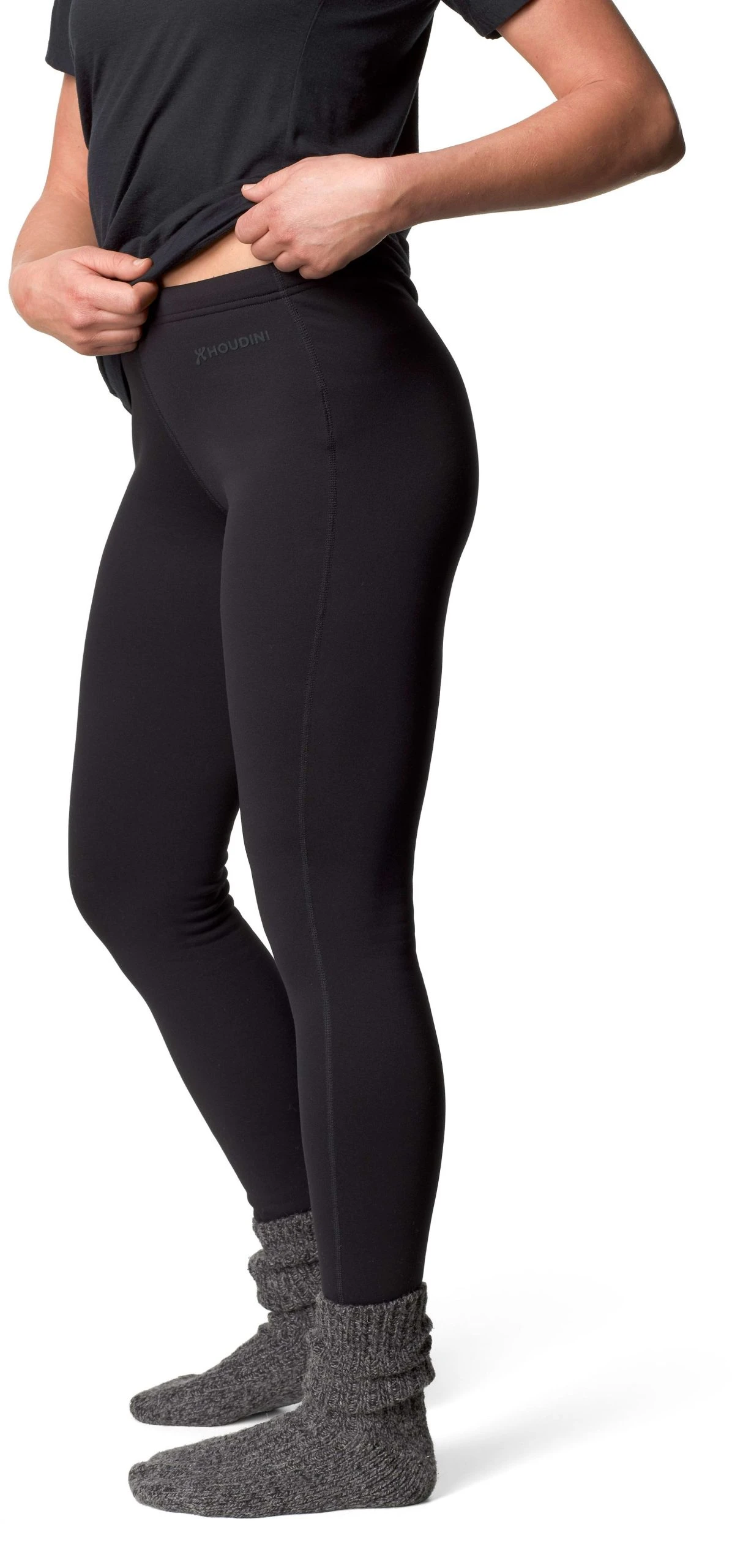 Houdini W's Long Power Tights TRUE BLACK - Bilde 3