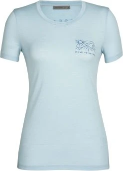 Icebreaker W Tech Lite II SS Tee Mountain IB344/HAZE