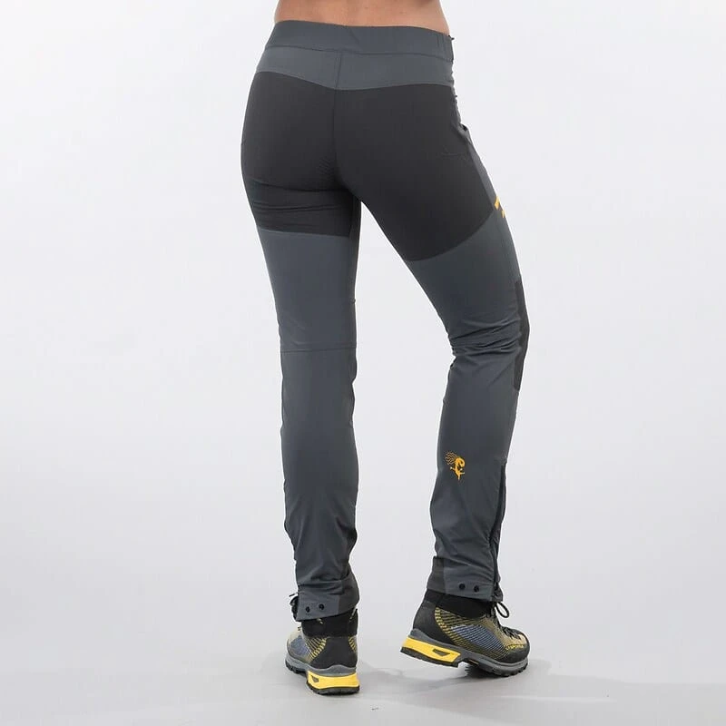Bergans Of Norway Cecilie Mtn Softshell Pants Solid DkGrey/SolidChar/LtGoldY - Bilde 5