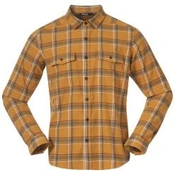 Bergans Of Norway Tovdal Shirt Golden Field/Green Mud Check