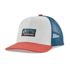 Patagonia K's Trucker Hat Patalokahi Label: Birch White