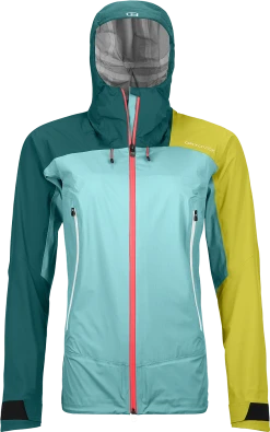 Ortovox Westalpen 3L Light Jacket W Ice Waterfall