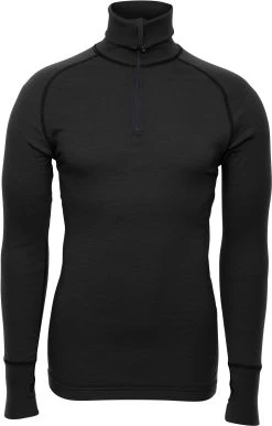 Brynje Arctic Zip Polo Shirt Black