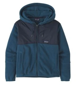 Patagonia Microdini Hoody Dame Tidepool Blue