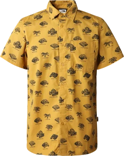 The North Face M S/S Baytrail Pattern Shirt ARROWWOODYLWCAMPFIREPRINT