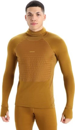 Icebreaker M ZoneKnit Insulated LS Hoodie IB556/CLOVE