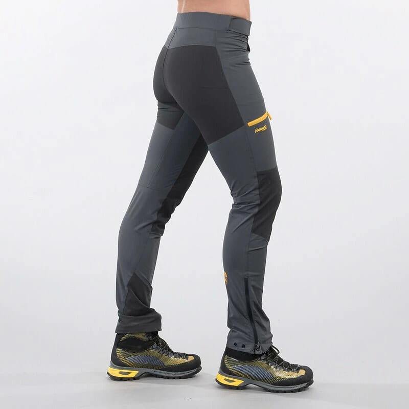 Bergans Of Norway Cecilie Mtn Softshell Pants Solid DkGrey/SolidChar/LtGoldY - Bilde 4