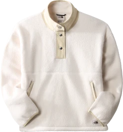 The North Face Cragmont Fleece 1/4 Snap 4U0/Gardenia White-Gravel