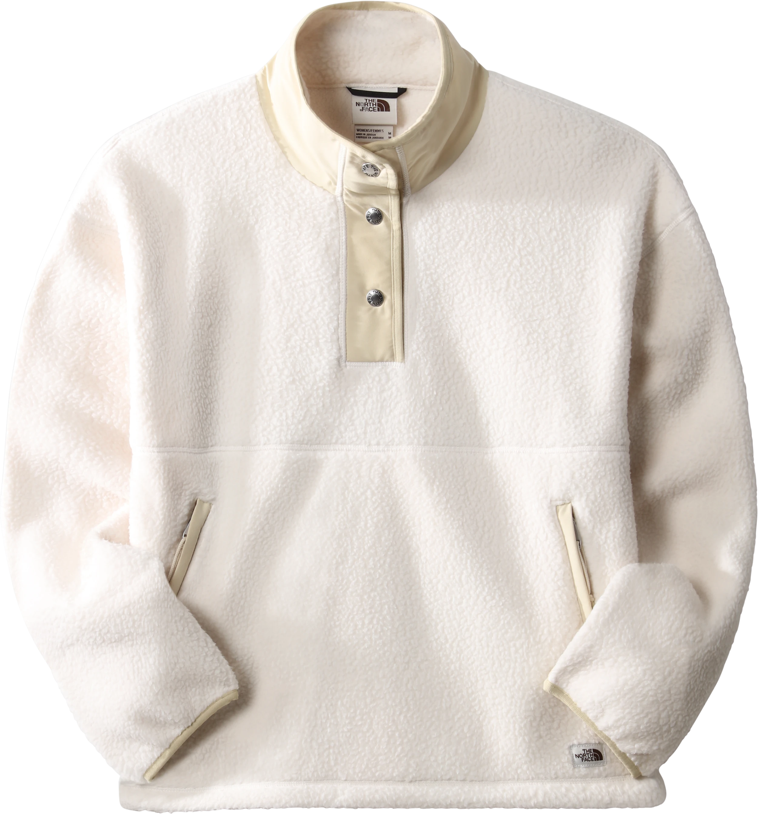 The North Face Cragmont Fleece 1/4 Snap 4U0/Gardenia White-Gravel