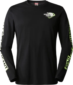 The North Face M Outdoor L/S Graphic Tee Tnf Black