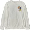 Patagonia Regenerative Organic T-Shirt Kids Spirited Seasons: Birch White