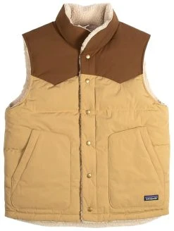 Patagonia Reversible Bivy Down Vest Ms CSC/Classic Tan