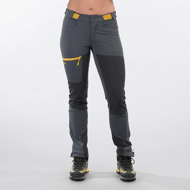 Bergans Of Norway Cecilie Mtn Softshell Pants Solid DkGrey/SolidChar/LtGoldY - Bilde 2