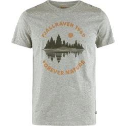 FJÄLLRÄVEN Forest Mirror T-shirt M GREY