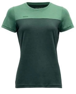 Devold Norang Merino 150 Tee Wmn GRASS/WOODS